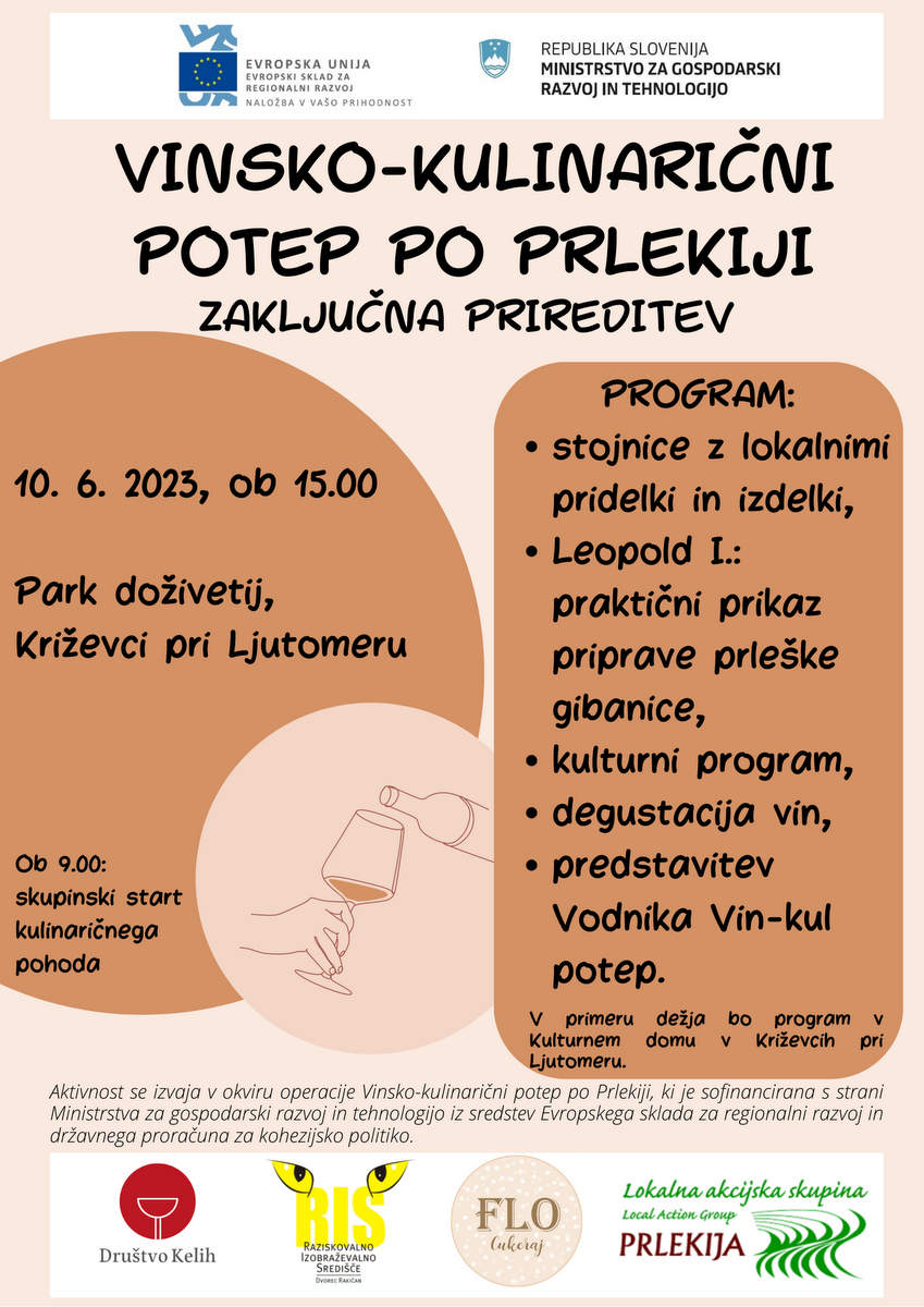 Vinsko-kulinarični potep po Prlekiji